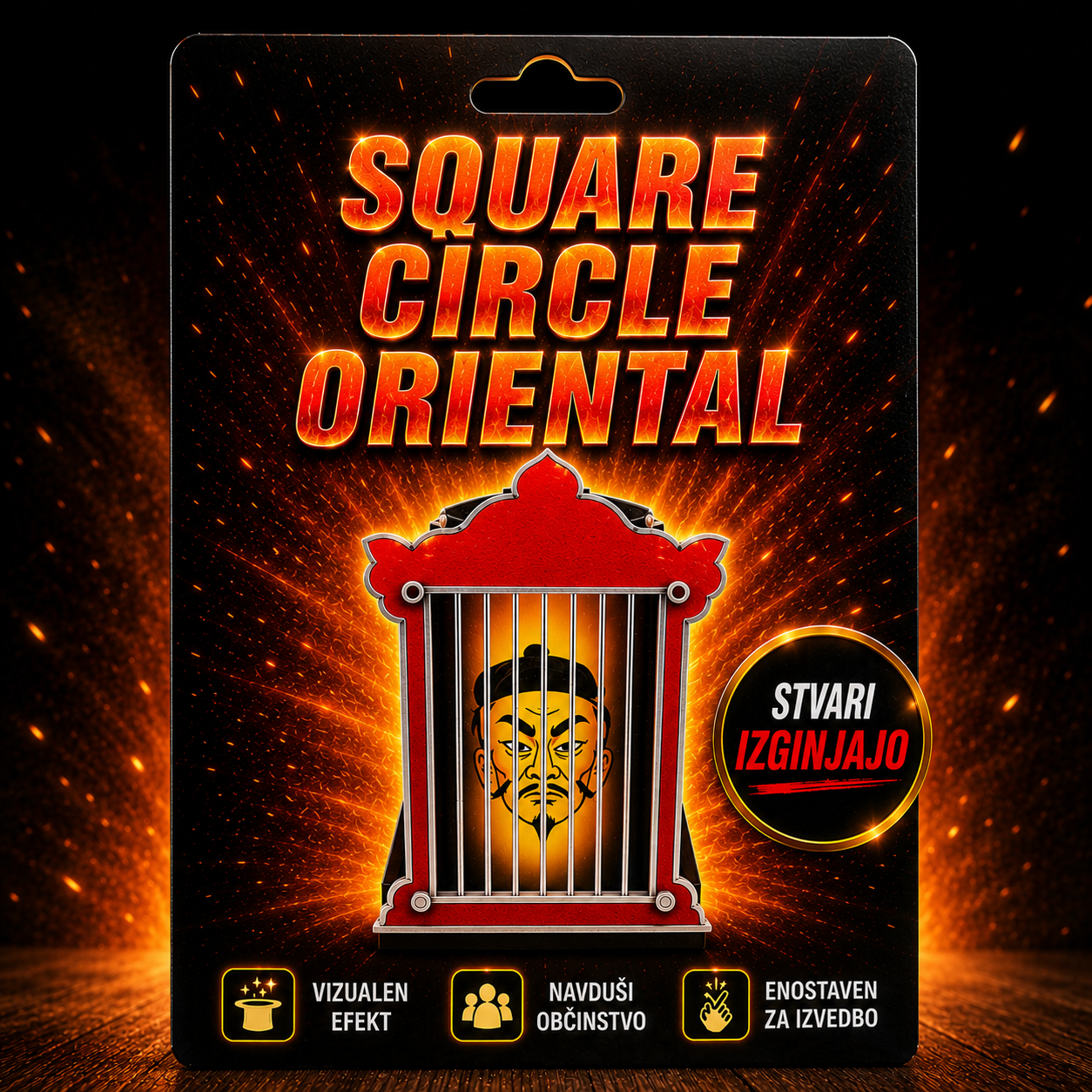 Square Circle Oriental