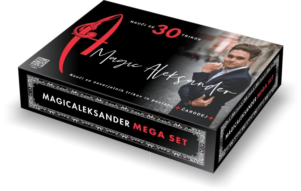 Magic Aleksander Mega Čarovniški Set - Čarobni Tečaji