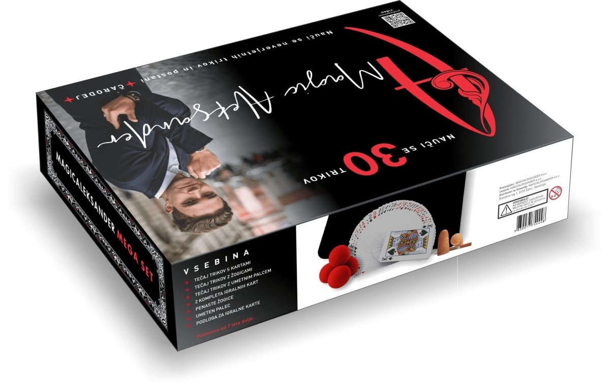 Magic Aleksander Mega Čarovniški Set - Čarobni Tečaji
