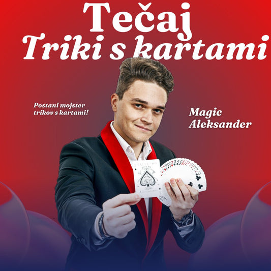 Tečaj Triki s Kartami - Čarobni Tečaji